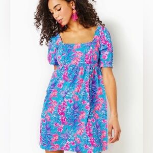 Lilly Pulitzer Delaney Short Sleeve Mini Dress